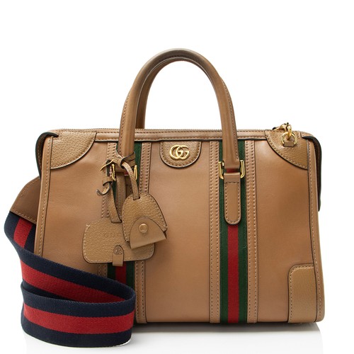 Gucci leather ophidia bauletto - leather,