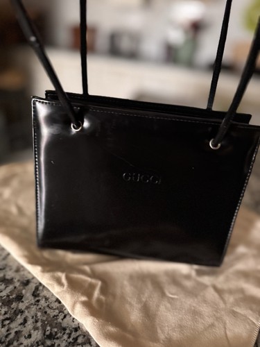 Gucci black leather - gucci,