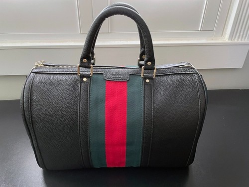 Rare gucci black leather - rare!,